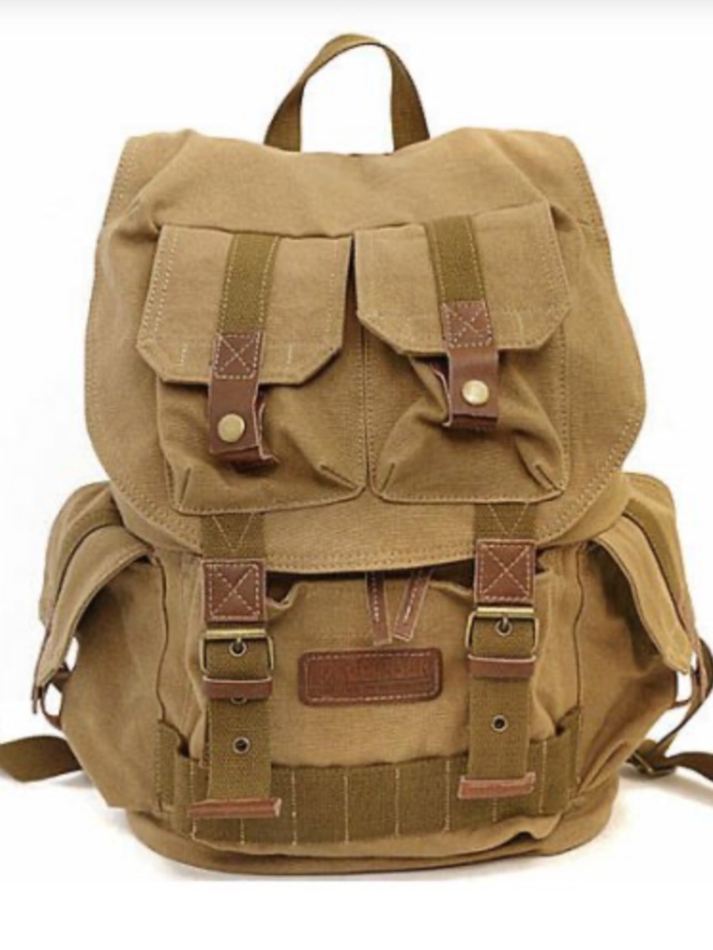 Courser F2001 Canvas DSLR Camera Backpack